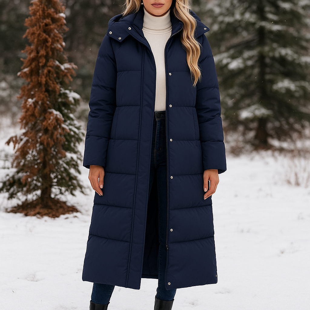 Puffer Trench Coat