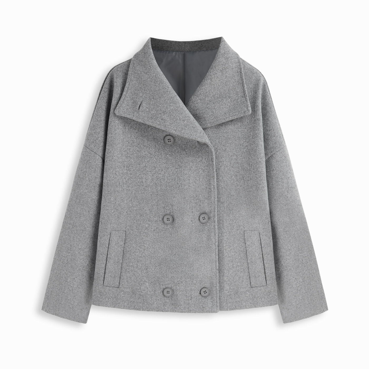 Cropped Pea Coat