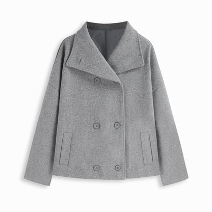 Cropped Pea Coat