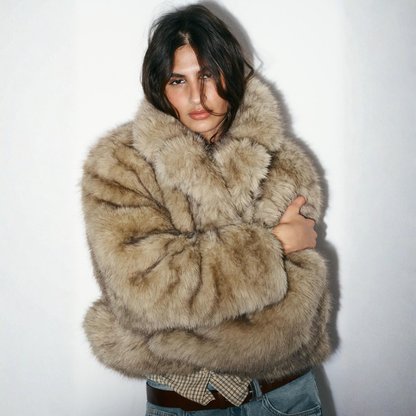 Faux Fur Coat