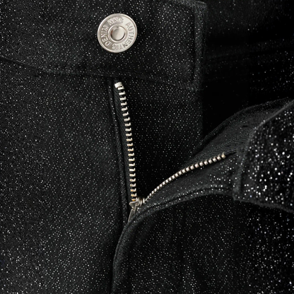 Flared Glitter Jeans