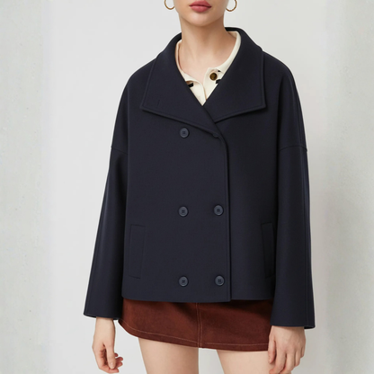 Cropped Pea Coat